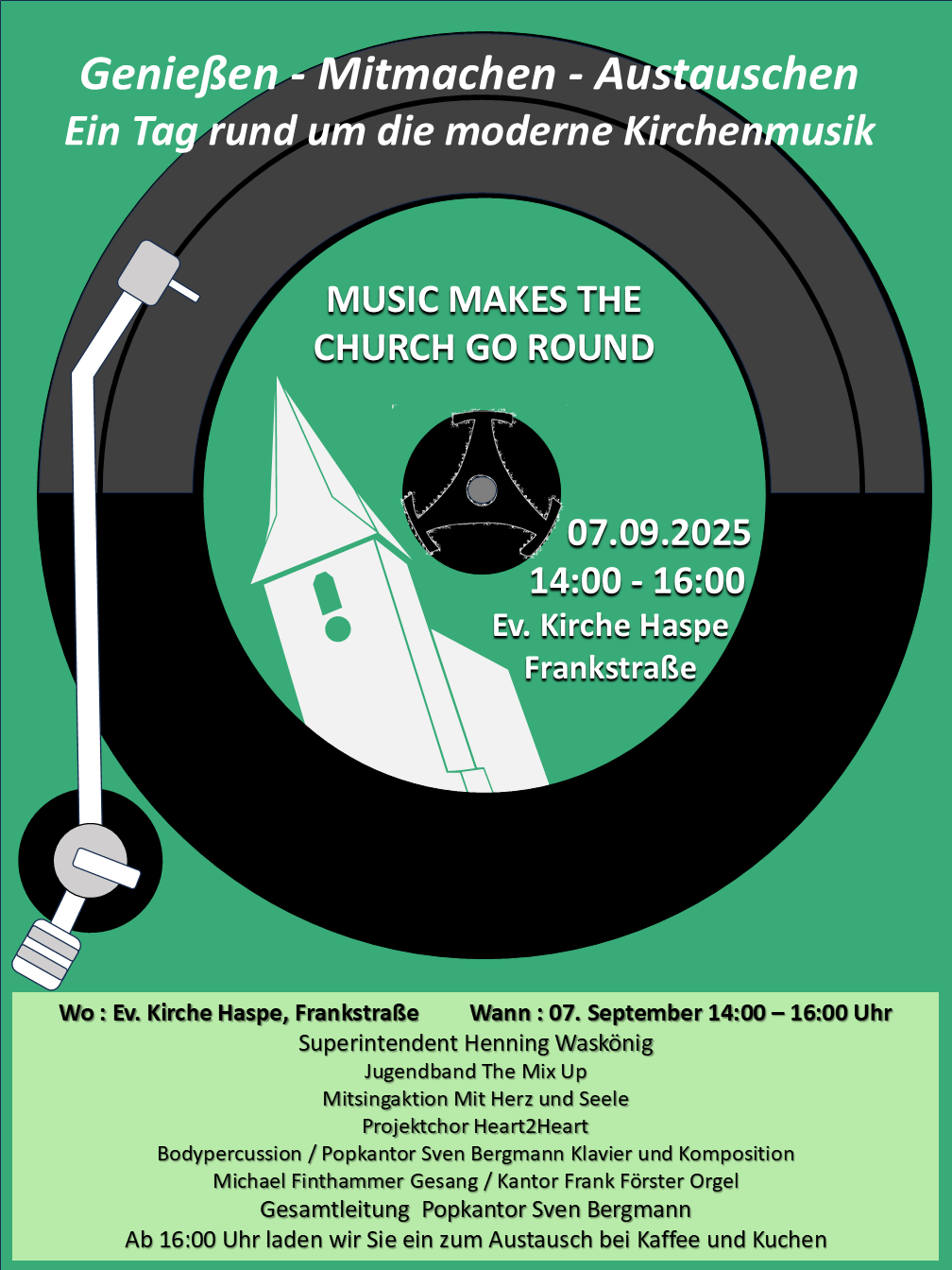 The Mix Up live bei „Music Makes The Church Go Round“